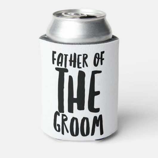 Vader van de Groom Blikjeskoeler (Blikje Achterkant)