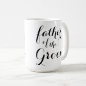 Vader van de Groom Cup Koffiemok (Voorkant rechts)