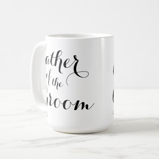 Vader van de Groom Cup Koffiemok (Voorkant links)