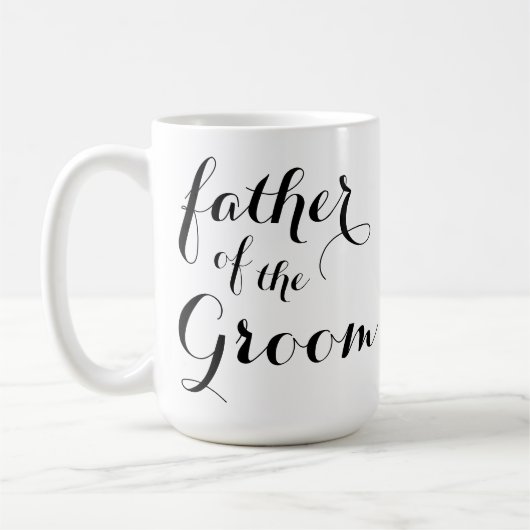 Vader van de Groom Cup Koffiemok (Links)