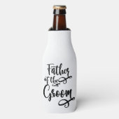 Vader van de Groom Flesjeskoeler (Fles Voorkant)