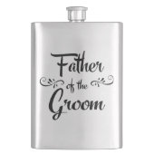 Vader van de Groom - Funny Rehearsal Dinner Gift Heupfles (Voorkant)