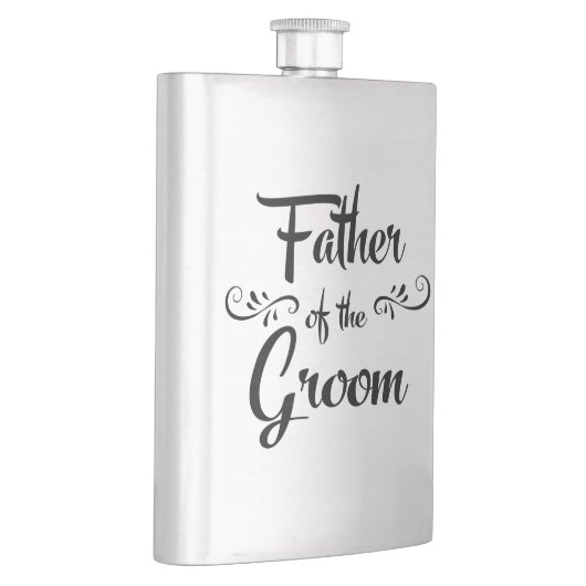 Vader van de Groom - Funny Rehearsal Dinner Gift Heupfles (Rechts)