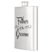 Vader van de Groom - Funny Rehearsal Dinner Gift Heupfles (Links)