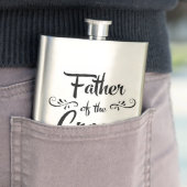 Vader van de Groom - Funny Wedding Party Gift Heupfles (Voorbeeld)