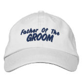 Vader van de Groom Geborduurde Pet (Voorkant)