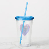 Vader van de Groom Gepersonaliseerd Acryl Drinkbeker (Achterkant)