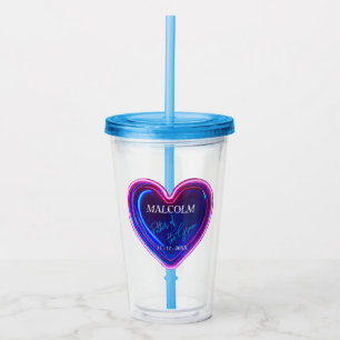 Vader van de Groom Gepersonaliseerd Acryl Drinkbeker