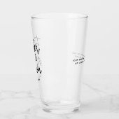 Vader van de Groom Gepersonaliseerd Glas (Links)