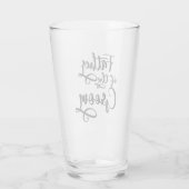 Vader van de Groom Glas (Achterkant)