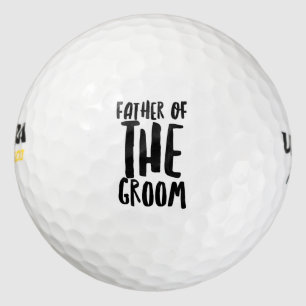 Vader van de Groom Golfballen