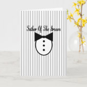 Vader van de Groom Kaart (Gele Bloem)