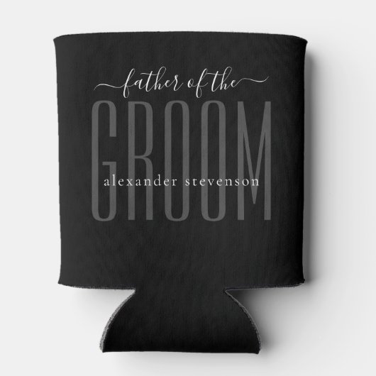 Vader van de Groom-Koelbox Blikjeskoeler (Achterkant)