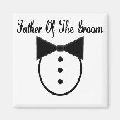 Vader van de Groom Magneet (Voorkant)
