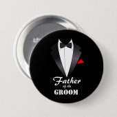 Vader van de Groom met Shirt Tuxedo - Button (Voorkant /achterkant)