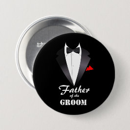 Vader van de Groom met Shirt Tuxedo - Button