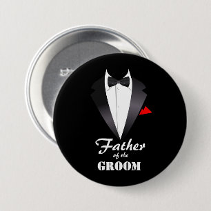 Vader van de Groom met Shirt Tuxedo - Button
