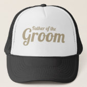 Vader van de Groom Trucker Hat Trucker Pet (Voorkant)