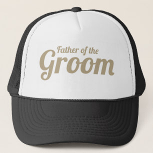 Vader van de Groom Trucker Hat Trucker Pet