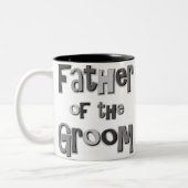 Vader van de Groom  Tweekleurige Koffiemok (Links)