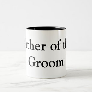 Vader van de Groom Tweekleurige Koffiemok