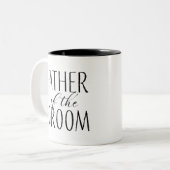 Vader van de Groom Tweekleurige Koffiemok (Voorkant links)