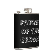 Vader van de Groom | Weddenschap Heupfles (Rechts)