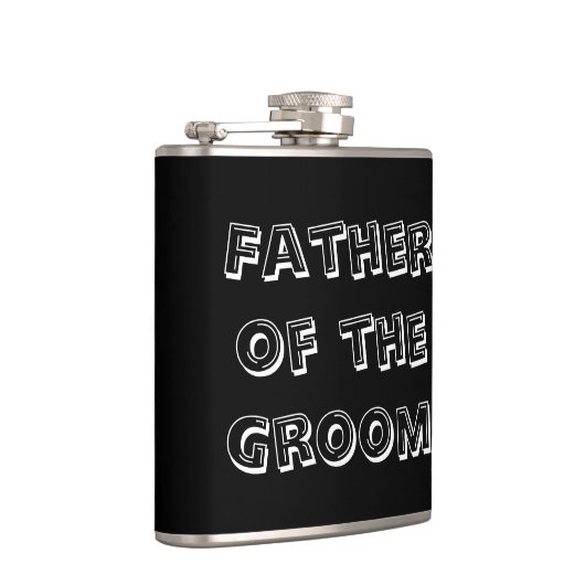 Vader van de Groom | Weddenschap Heupfles (Rechts)