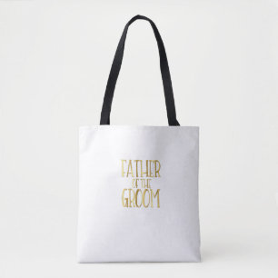 Vader van de Groom Wedding Party Bride Pap Mannen Tote Bag