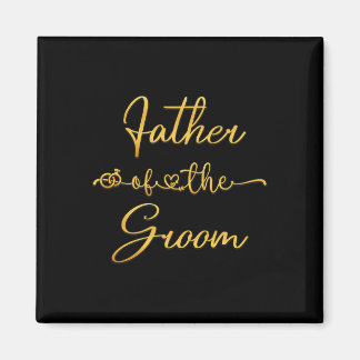 Vader van de Groom Wedding Party Idea voor hem Magneet