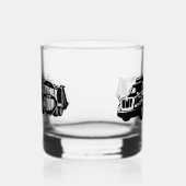 Vader van de Groom Whisky Glas (Links)