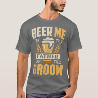 Vader van de groomBeer ik vader van de bruine fob T-shirt