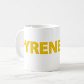Vader van de Grote Pyreneeën Koffiemok (Voorkant links)