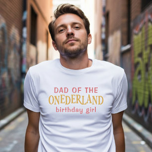 Vader van de jarige Alice in Wonderland T-shirt