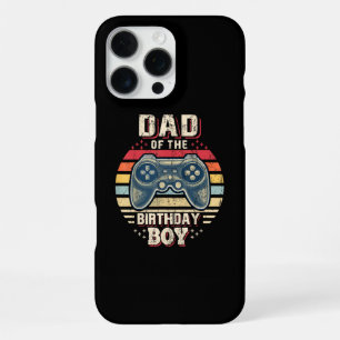 Vader van de jarige jongen bijpassende videogamer iPhone 16 pro max hoesje