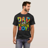 Vader van de jarige Master Builder Bouwen T-shirt (Voorkant volledig)