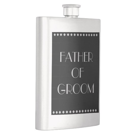 Vader van de Klassieke Groom Flask Heupfles (Rechts)