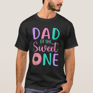 Vader van de lieve vader 1e verjaardag meisje Donu T-shirt