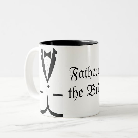 Vader van de Mok van de Bride (Voorkant links)