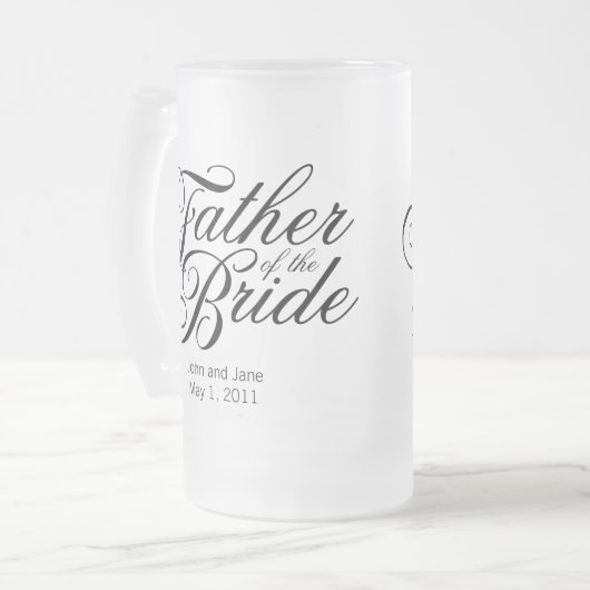 Vader van de Mok van de Bride (Voorkant links)