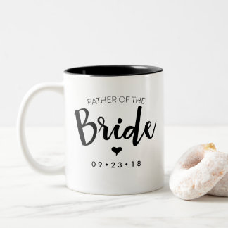 Vader van de Mok van de Bride Personaliseer Uw Dat