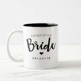 Vader van de Mok van de Bride Personaliseer Uw Dat