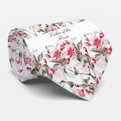 Vader van de mooie roze Waterverf van de Bride Stropdas (Opgerold)