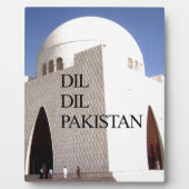 Vader van de natie: Mazar-e-Quaid Fotoplaat (Voorkant)