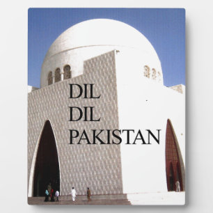 Vader van de natie: Mazar-e-Quaid Fotoplaat