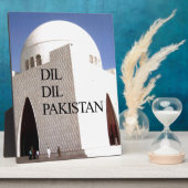 Vader van de natie: Mazar-e-Quaid Fotoplaat (Zijkant)