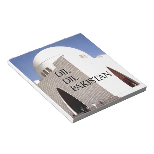 Vader van de natie: Mazar-e-Quaid Notitieblok (Schuin)