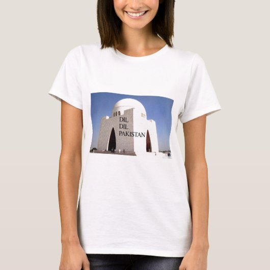 Vader van de natie: Mazar-e-Quaid T-shirt (Voorkant)