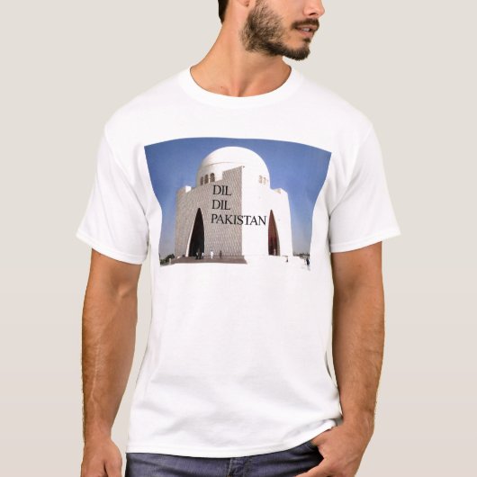 Vader van de natie: Mazar-e-Quaid T-shirt (Voorkant)