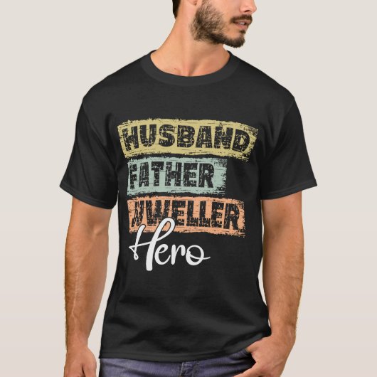 Vader van de professionele vader Jeweler 1 T-shirt (Voorkant)